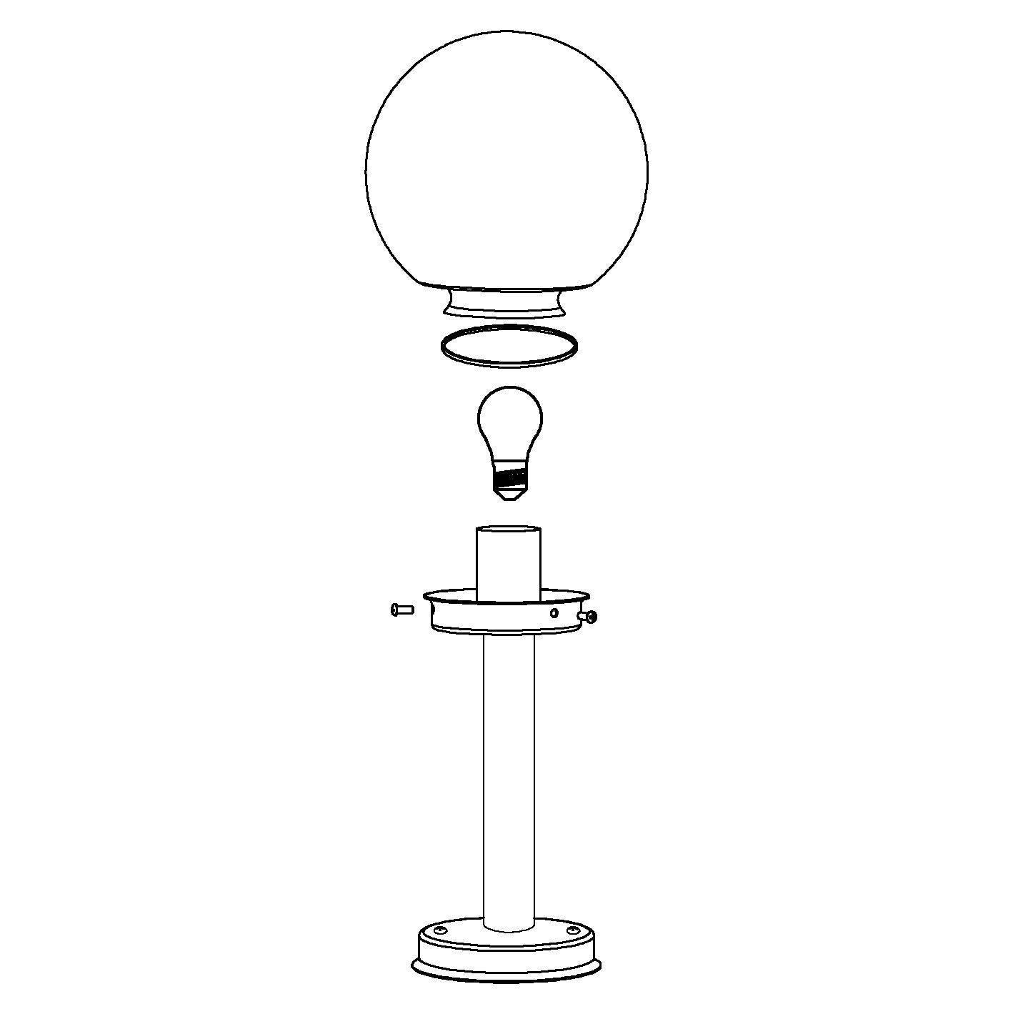 NISIA Bollard by The Light Library