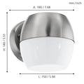 ONCALA Outdoor Wall Light by The Light Library
