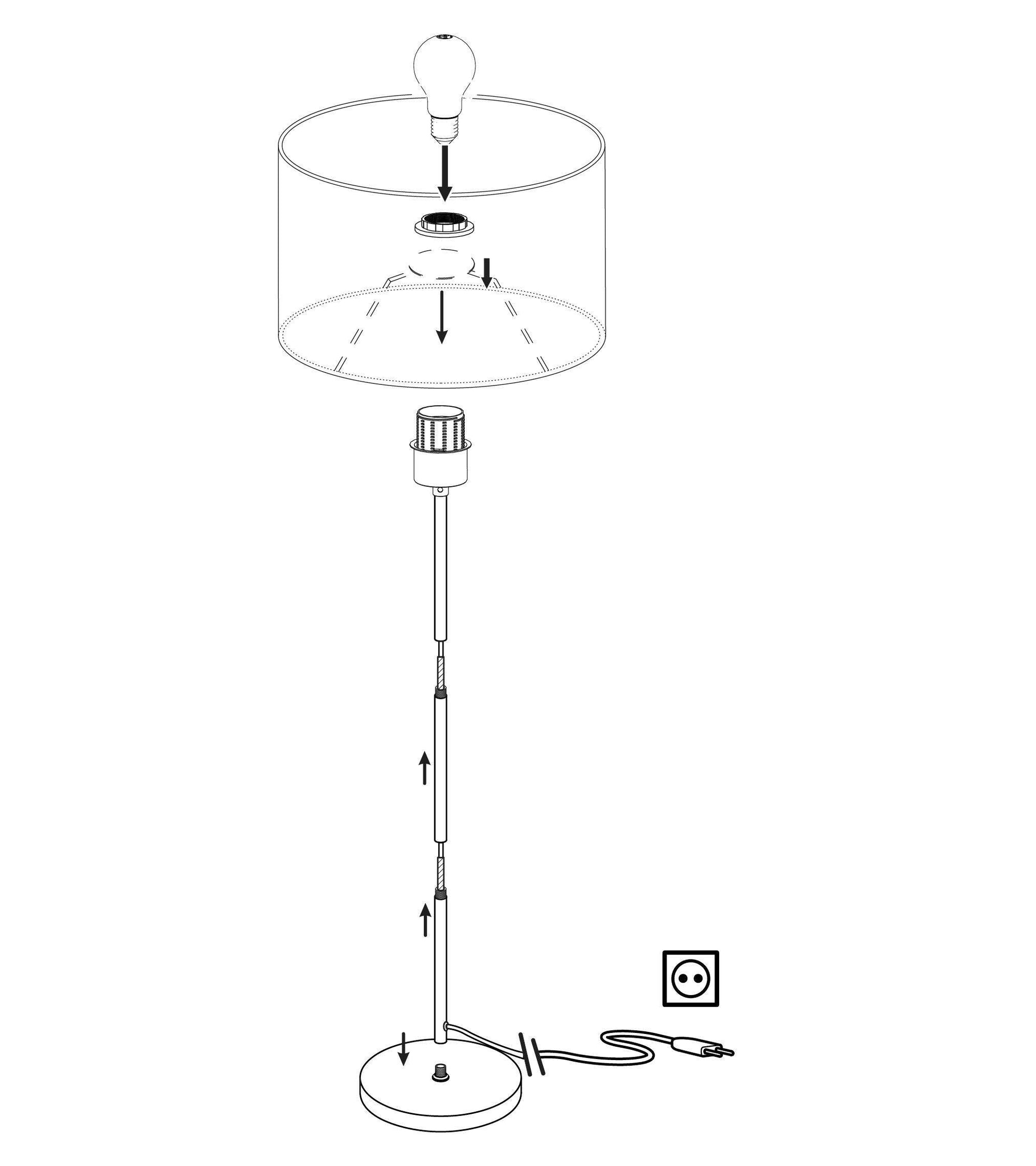 PASTERI FLoor Lamp by The Light Library