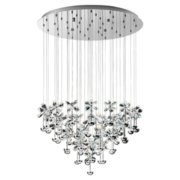 PIANOPOLI Round Chandelier Light 780 by The Light Library