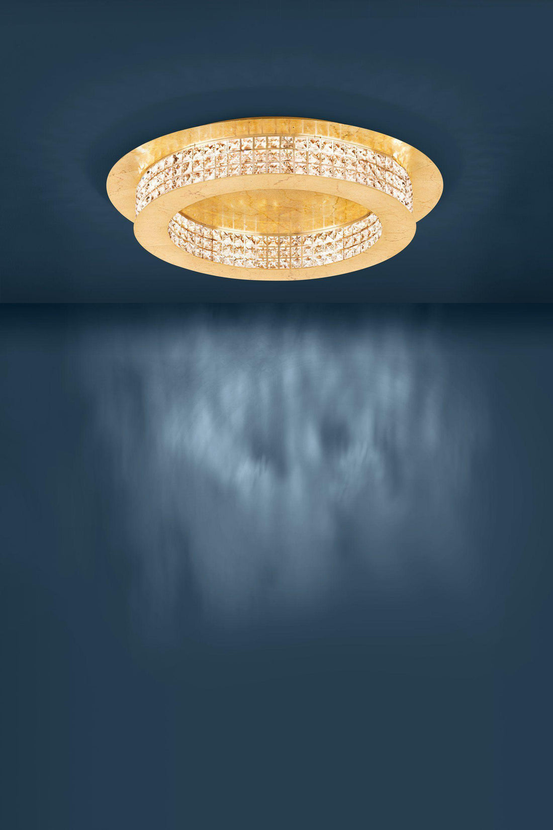 PRINCIPE Gold Ceiling Light by The Light Library