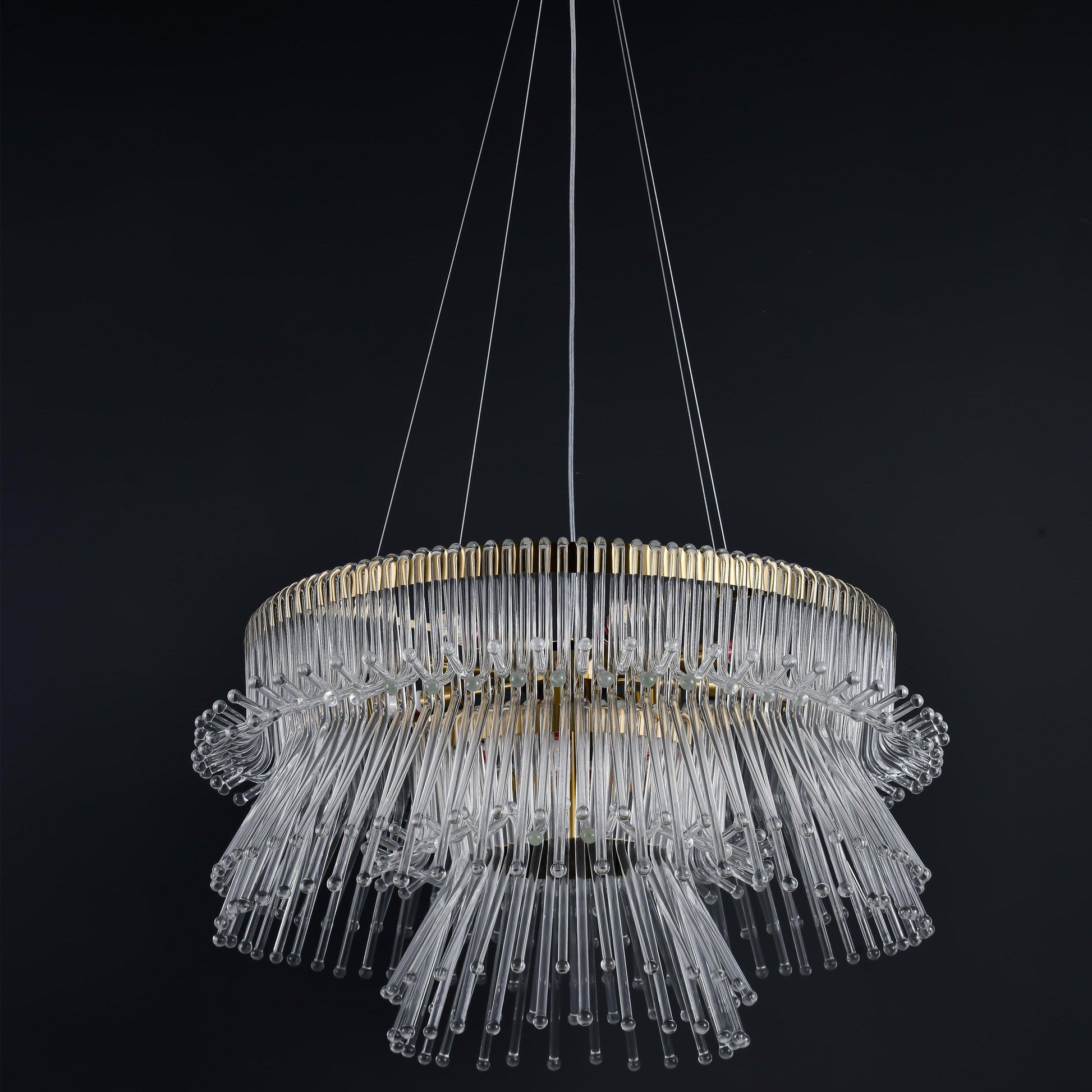 Radiant Aura Chandelier by The Light Library