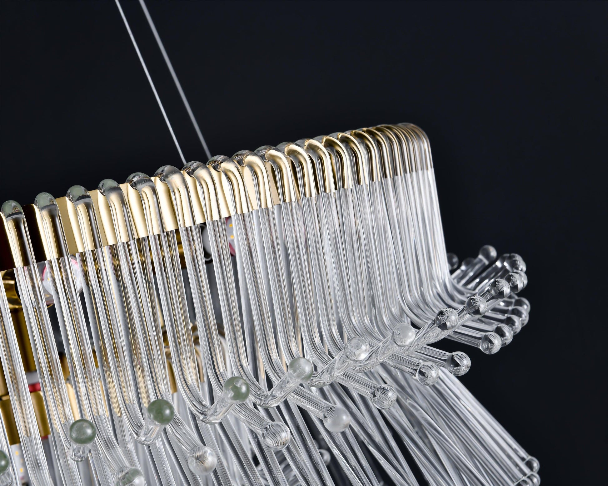 Radiant Aura Chandelier by The Light Library