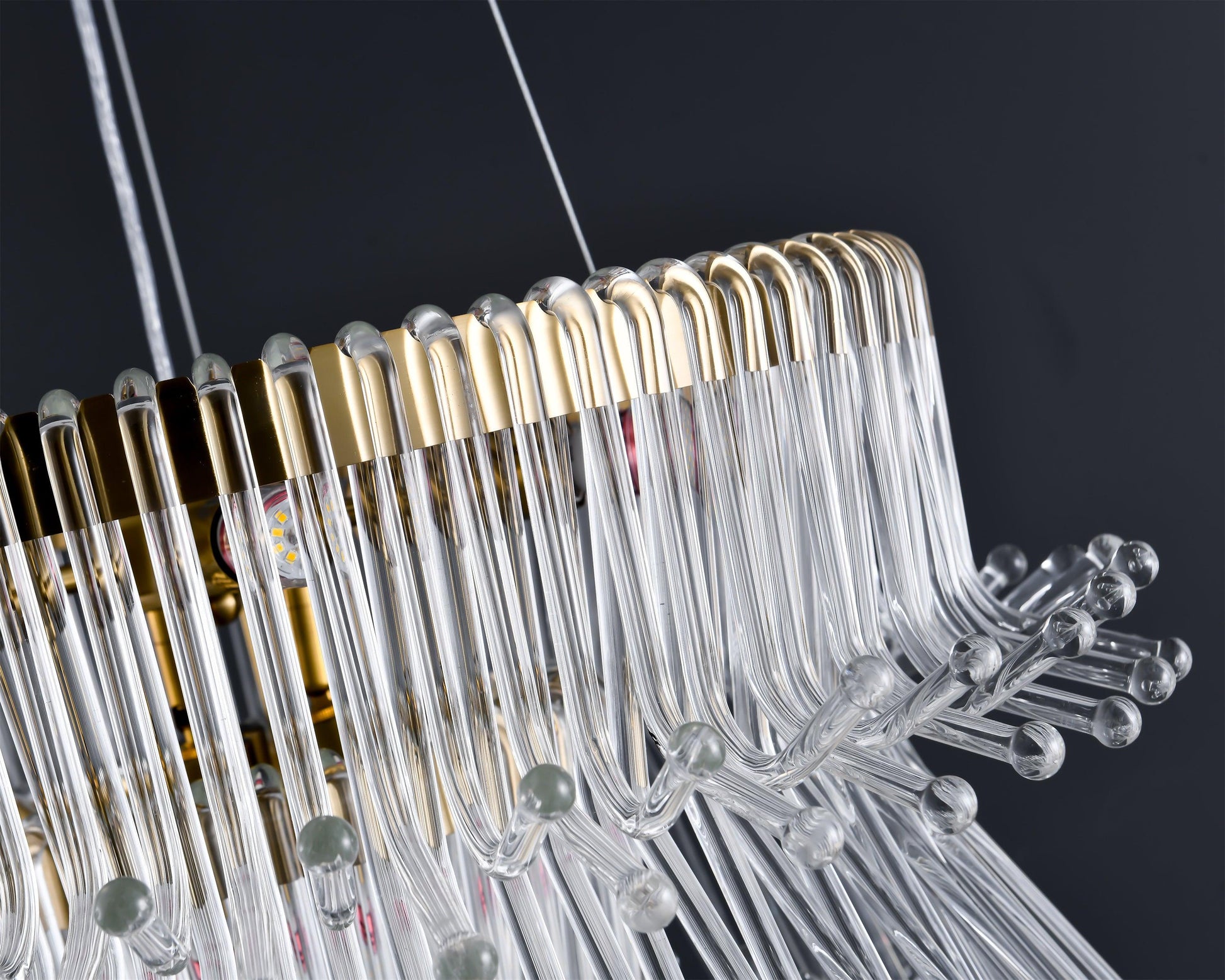 Radiant Aura Chandelier by The Light Library