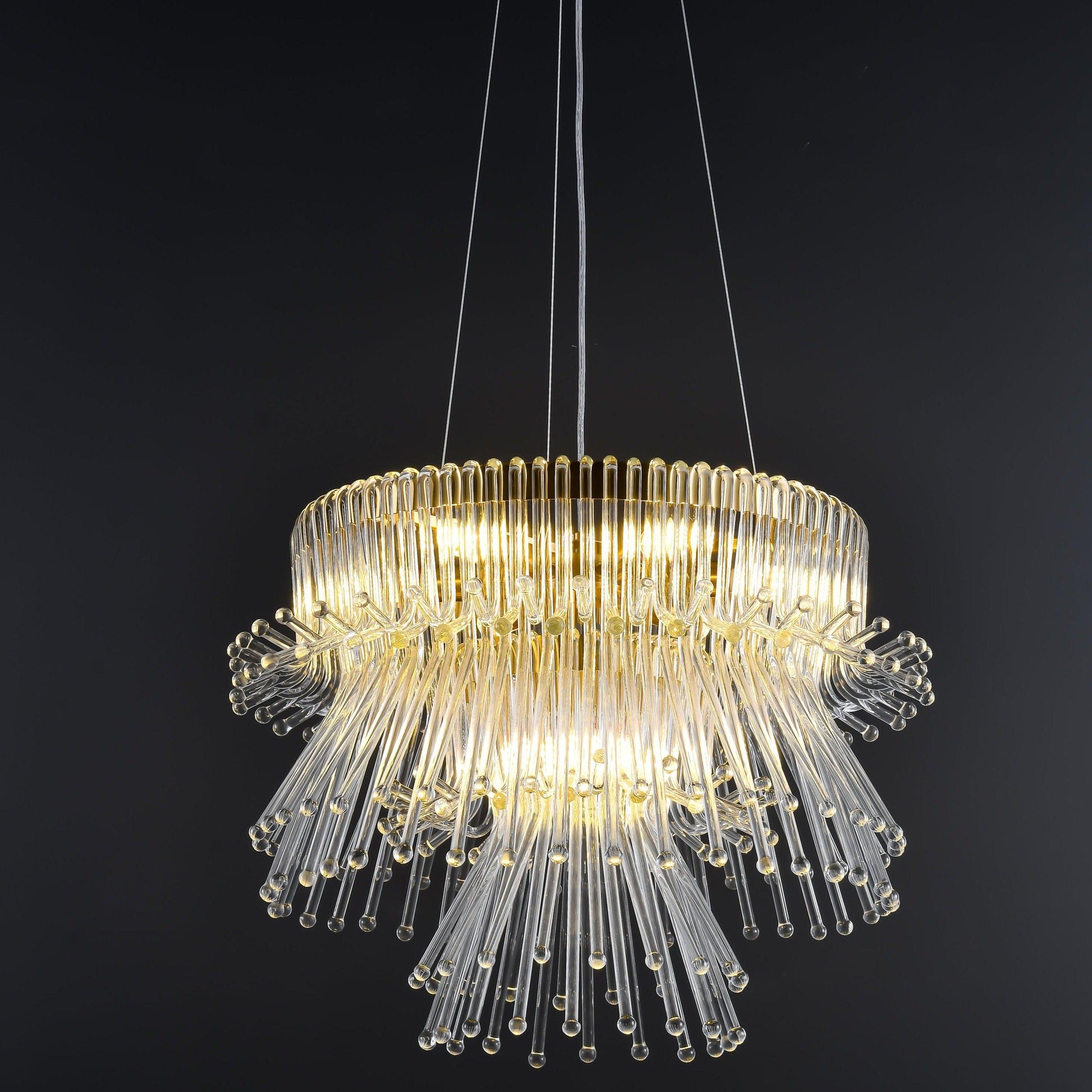 Radiant Aura Chandelier by The Light Library