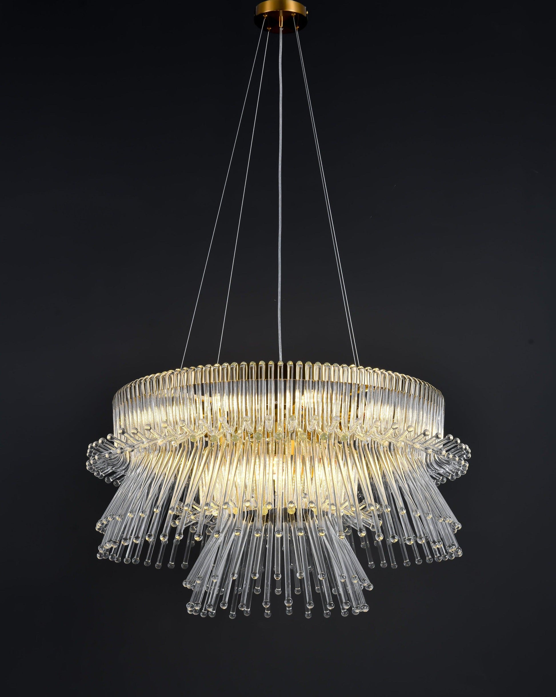Radiant Aura Chandelier by The Light Library