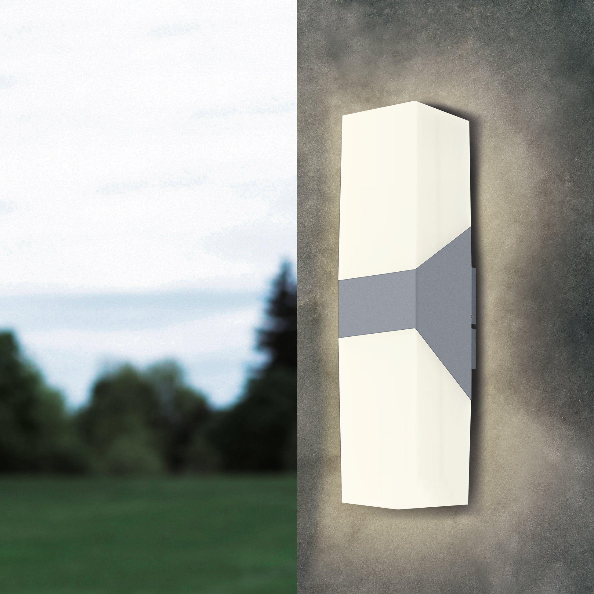 ROFFIA Outdoor Wall Light by The Light Library