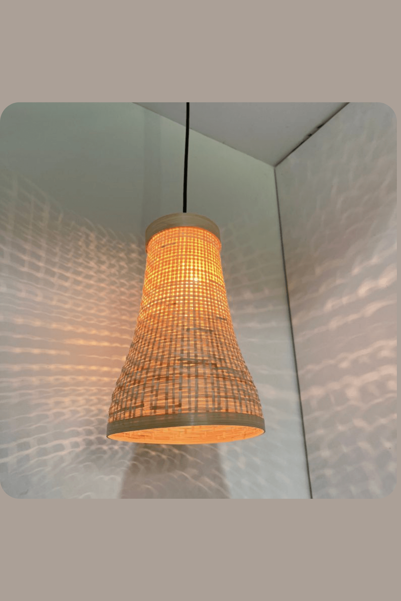 Rylon Handcrafted Pendant Light by The Light Library