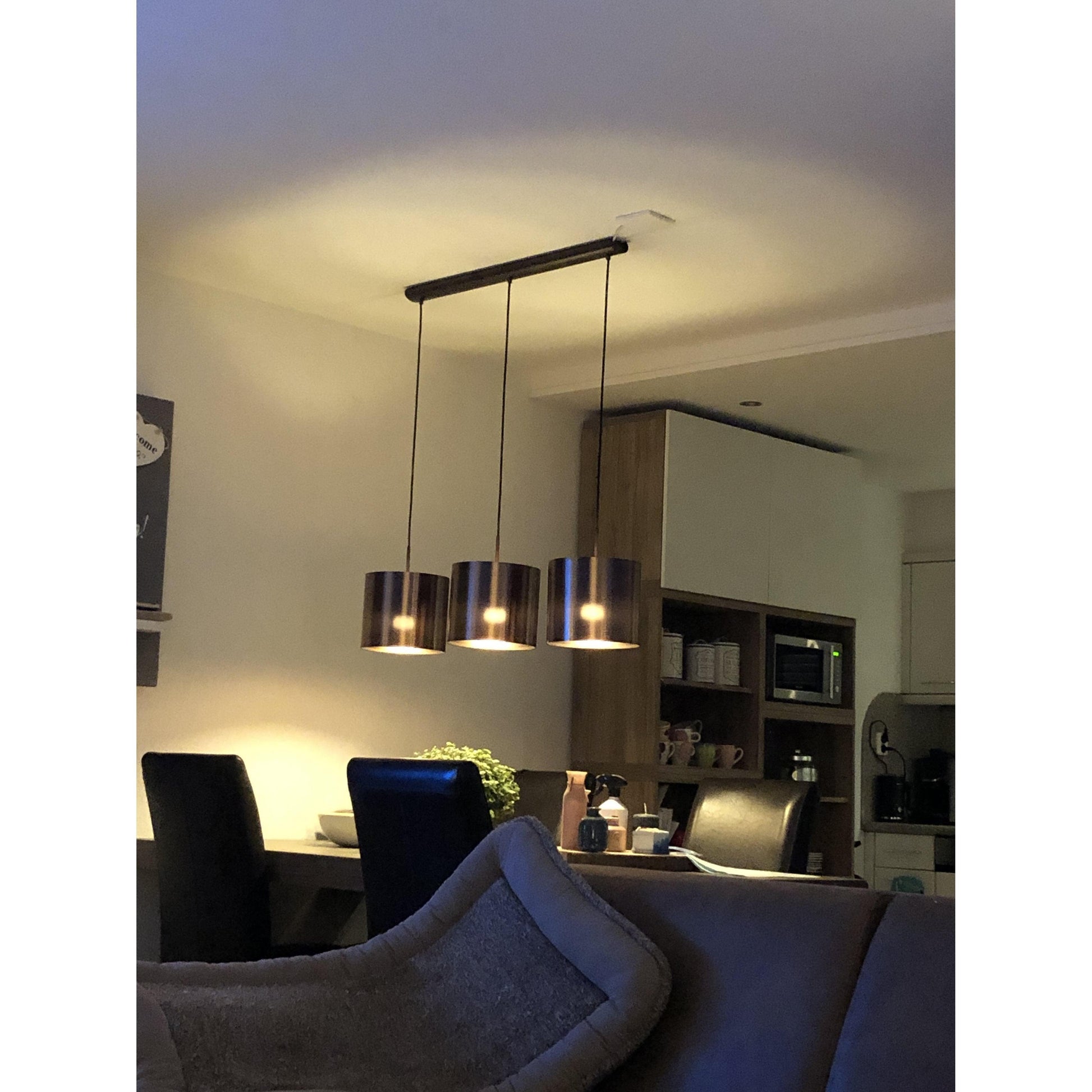 SAGANTO Copper Pendant Light by The Light Library