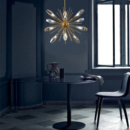 SUNSET Chandelier by The Light Library