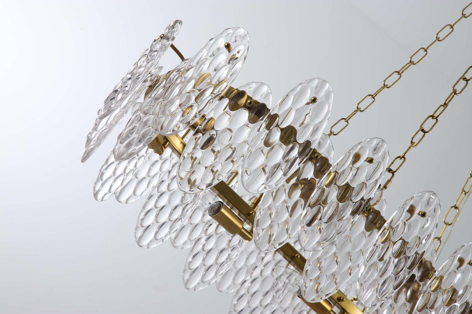 Tilt Linear Chandelier by The Light Library