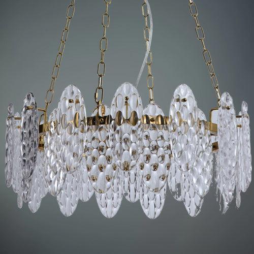 Tilt Oval Chandelier by The Light Library