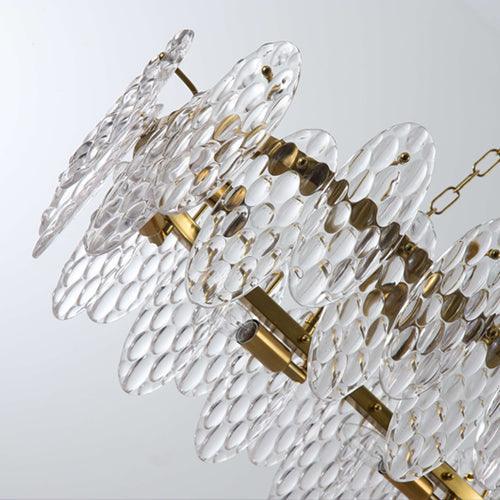 Tilt Oval Chandelier by The Light Library
