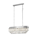 VALPARAISO Chrome Chandelier by The Light Library