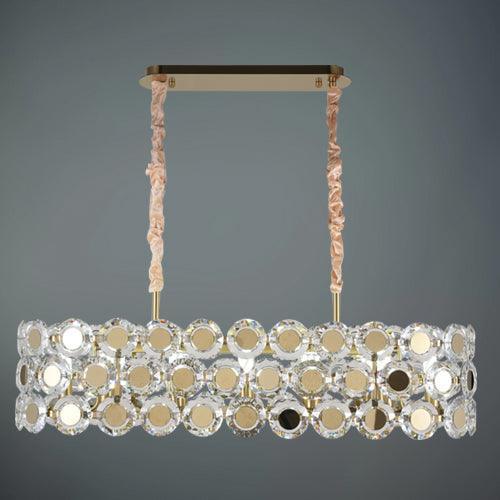 Yogee Linear Chandelier by The Light Library