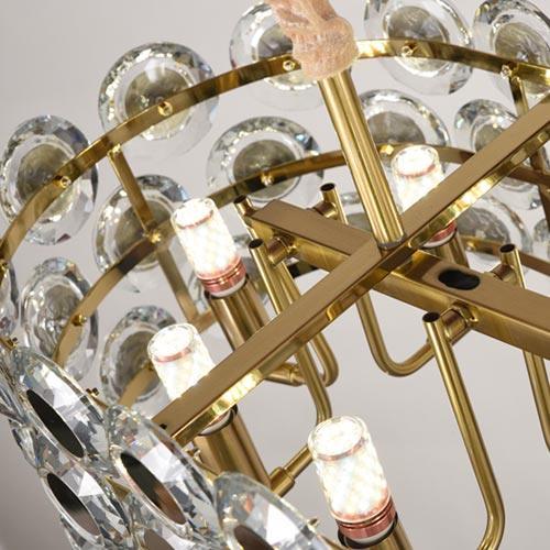 Yogee Linear Chandelier by The Light Library