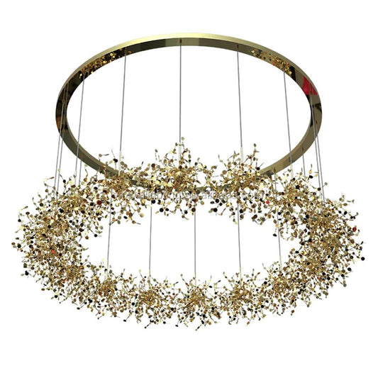 ZAC CIRCLE Chandelier by The Light Library