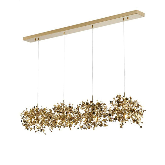 ZAC LINEAR Chandelier by The Light Library